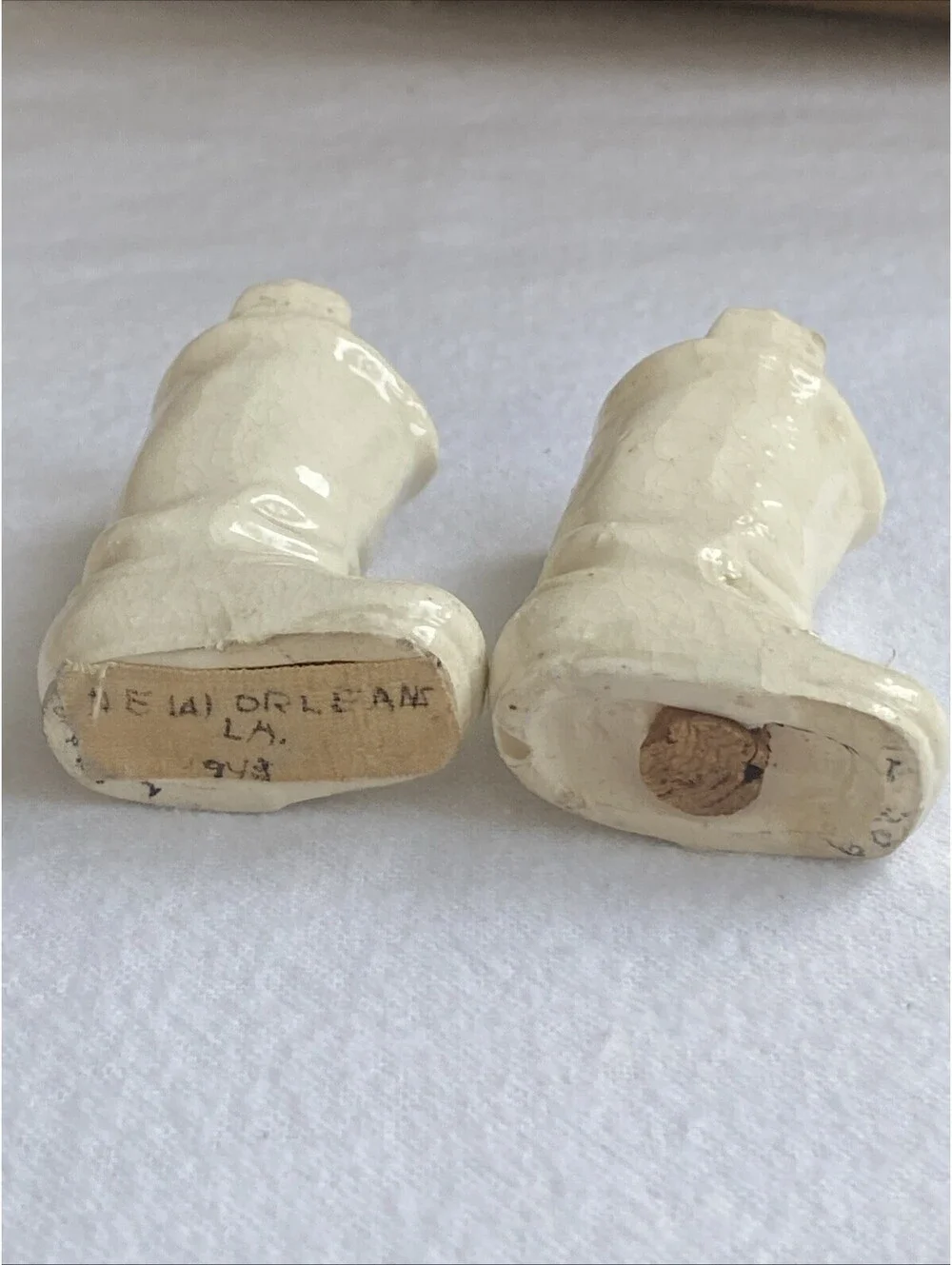 Vintage Ceramic Go Go Boots Or Cowboy Boot Salt and Pepper Shakers Made in Japan